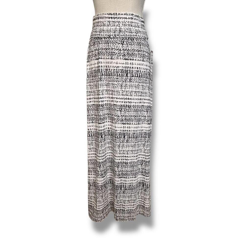 Cynthia Rowley Black & White Maxi Skirt Size Small